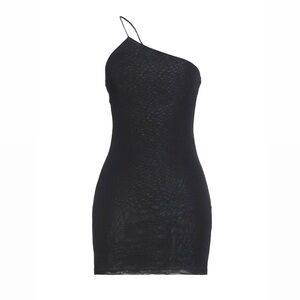 Gauge81 knitted one shoulder mini dress